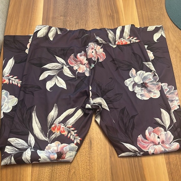 Jockey Women's Performance Printed Ankle Legging Plum - Picture 5 of 8